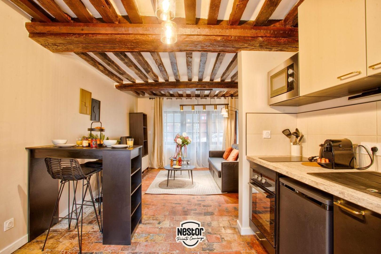 캉 La Casa Corail - Relaxation In The Town Centre 아파트 외부 사진